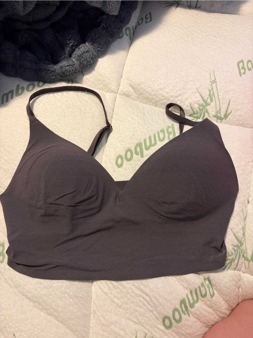 PINK Seamless purple push-up Bra